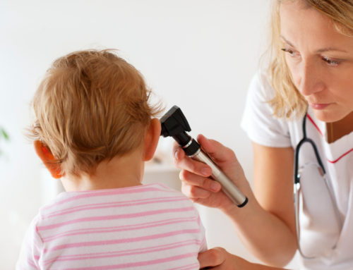 Ear infection in children